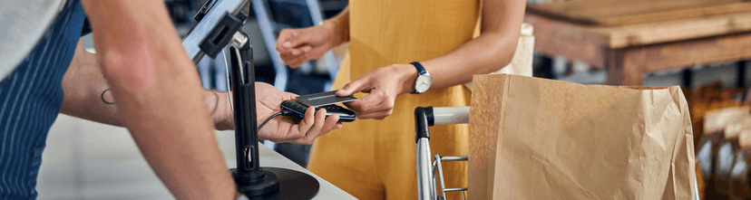 Personne qui effectue un paiement sur TPE