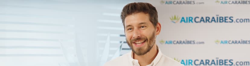 Julien Ballout, Directeur e-commerce d’Air Caraïbes